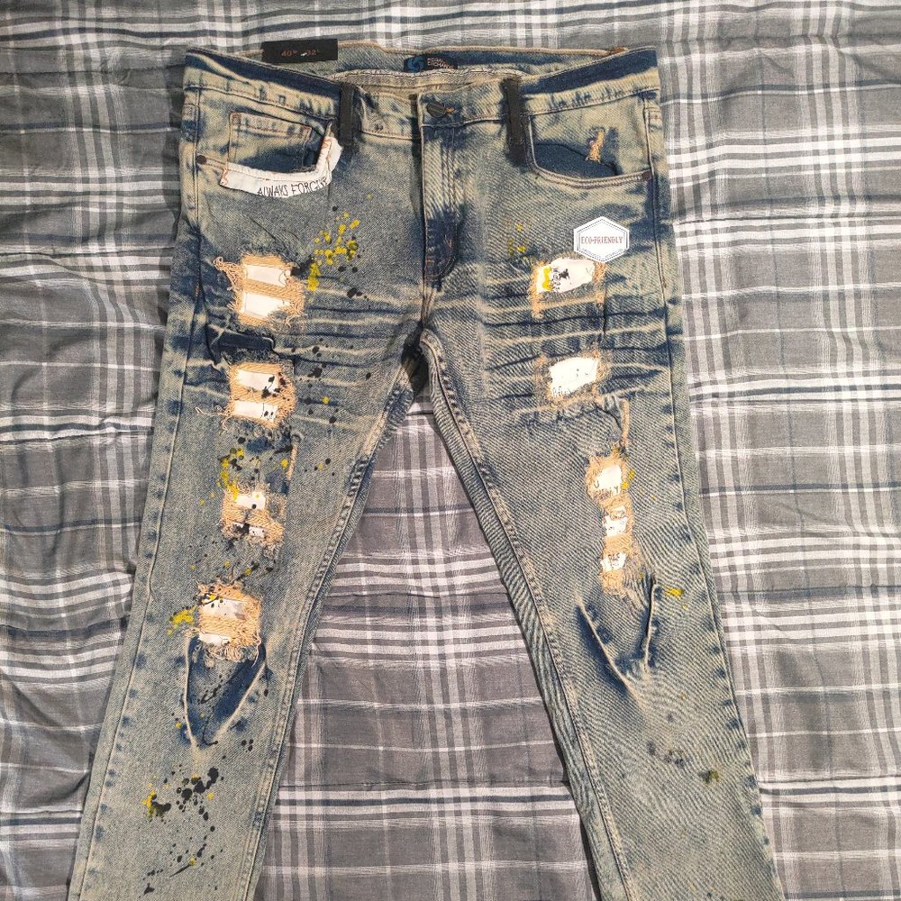 Regal Exchange Vintage Style 40x32 Men's Denim Jeans